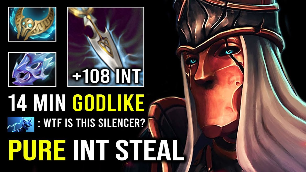NEW Offlane Silencer Guide +108 Perma INT 14Min Godlike Pure DMG Hit Like a Truck Dota 2