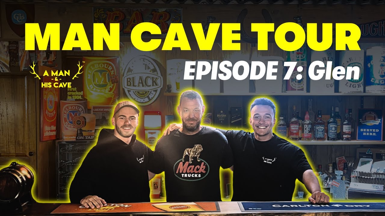 Epic Aussie Man Cave Tour! | Glenn's Incredible Bar & Carlton Draught Collectables 🇦🇺🍻