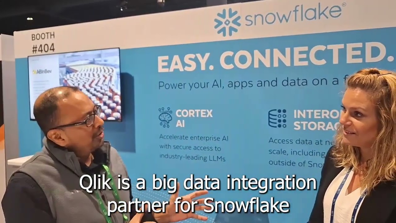 Qlik Connect 2025 - Interview with Andy Iyengar (video 13)