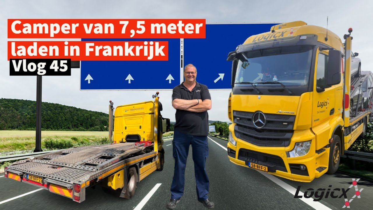 Camper van 7,5 METER laden in Frankrijk - Vlog 45