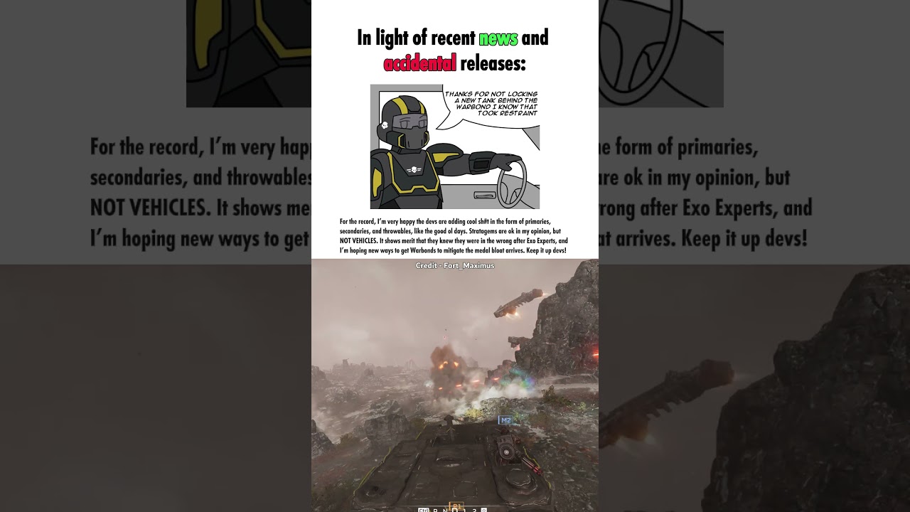 In light of recent news and accidental releases - Helldivers 2
