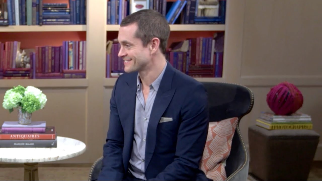 SCAD President Paula Wallace interviews actor Hugh Dancy