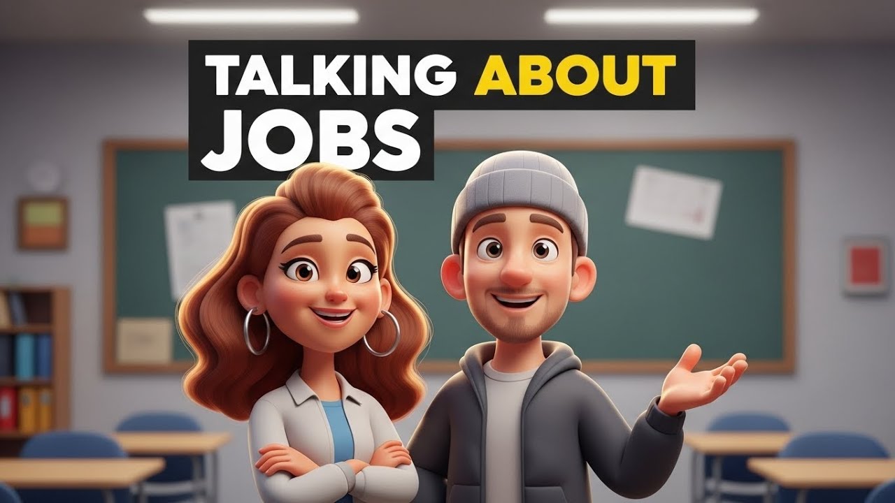 👉 How to Talk About Your Job in English | Easy English Conversation Practice