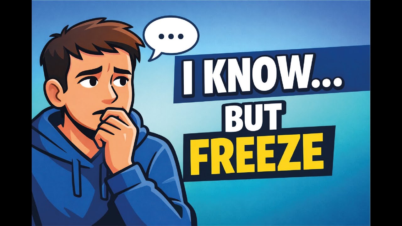 You Know English, So Why Can’t You Speak? (Real Answer)