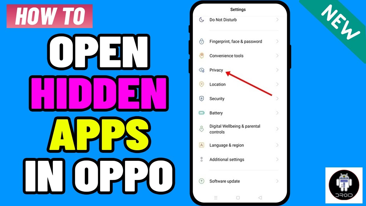 How to open hidden apps in oppo 2026 | Access Hidden Apps