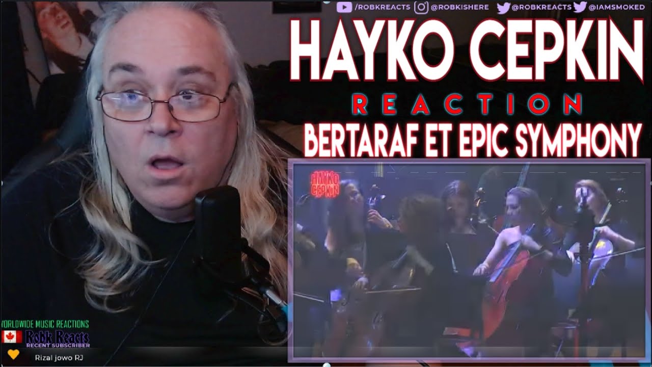 Hayko Cepkin Reaction -  Bertaraf Et - First Time Hearing - Epic Symphony - Requested