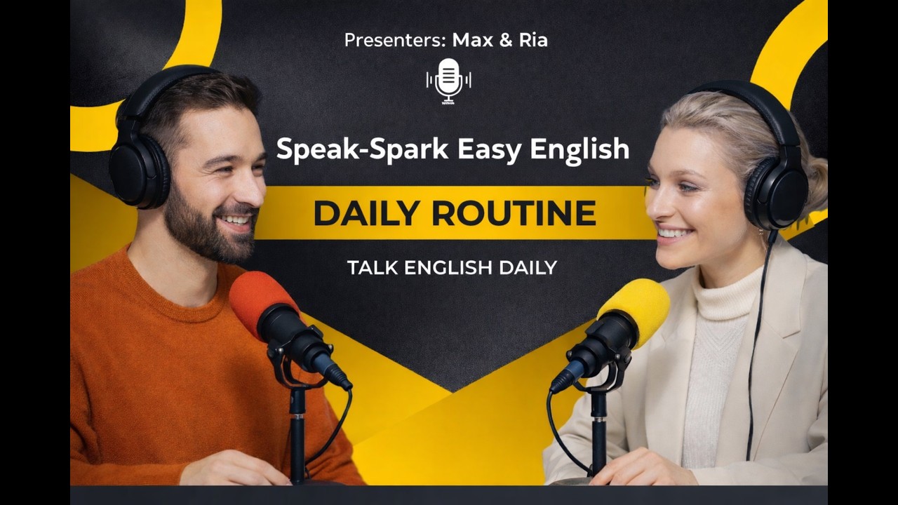 Daily Routine in Easy English. Easy Daily Routine Sentences.