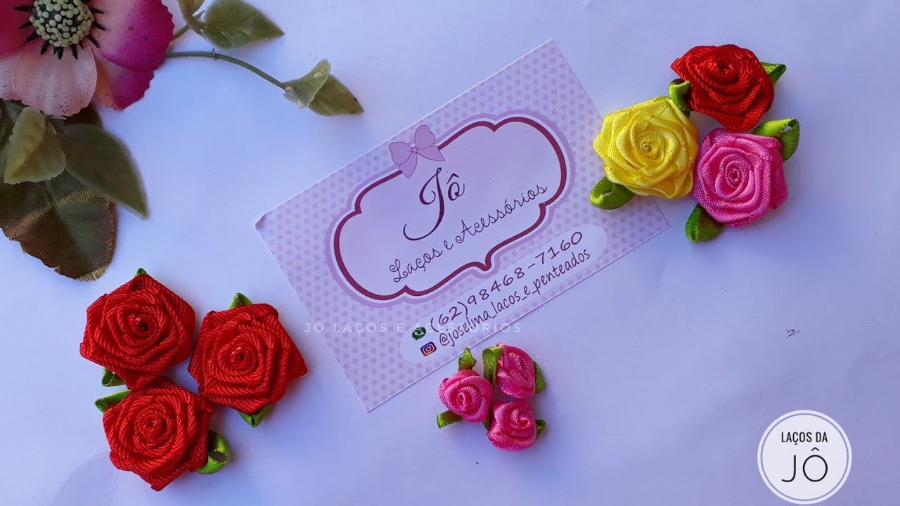Aprenda a fazer flor de rococó