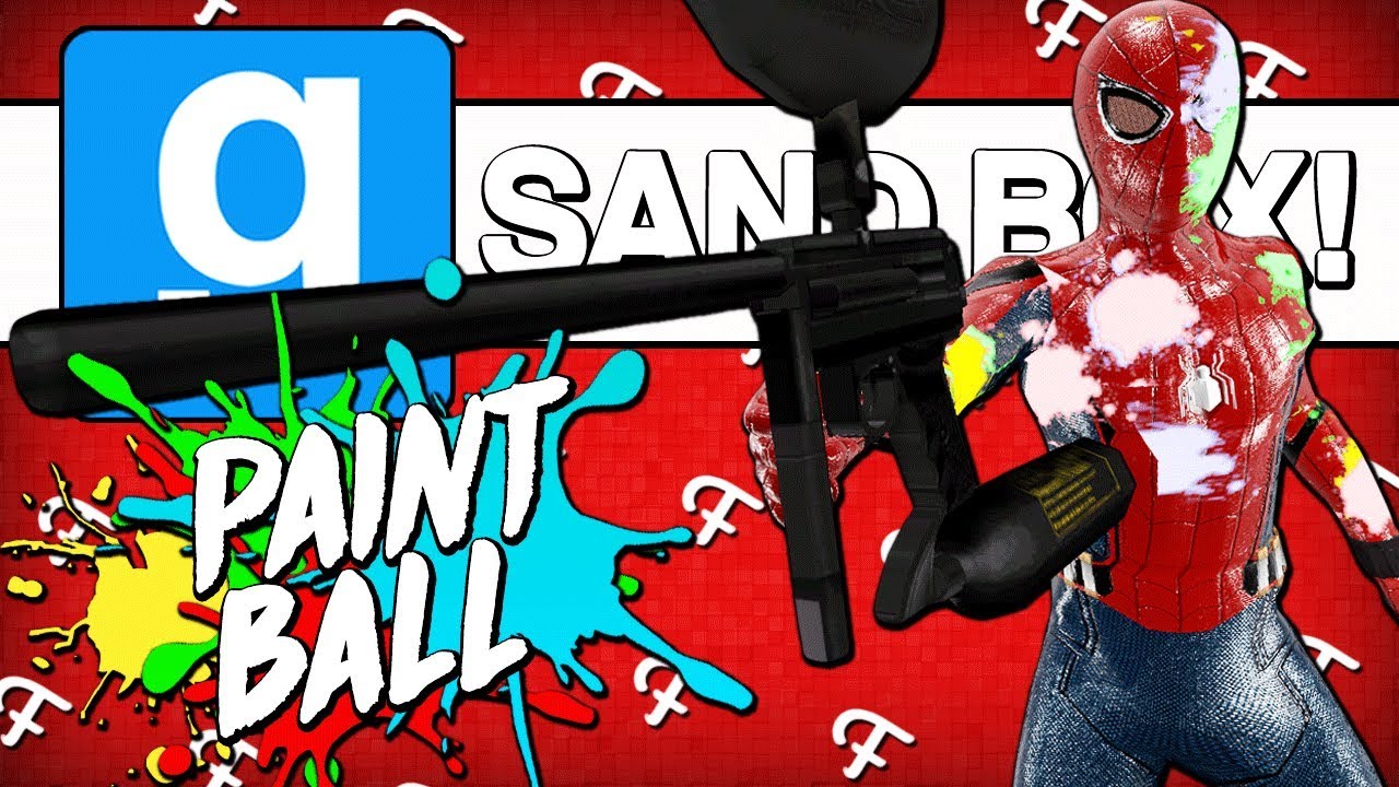 Gmod: профессиональный пейнтбольный бой и соревнования по стрельбе по мишеням! (Песочница Garry's...
