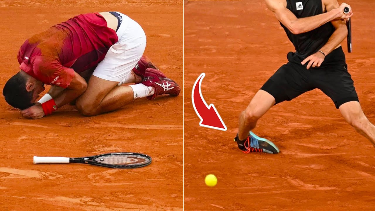 No Mercy Tennis Plays | Djokovic, Nadal, Roger Federer - DROPPING PLAYERS On The FLOOR