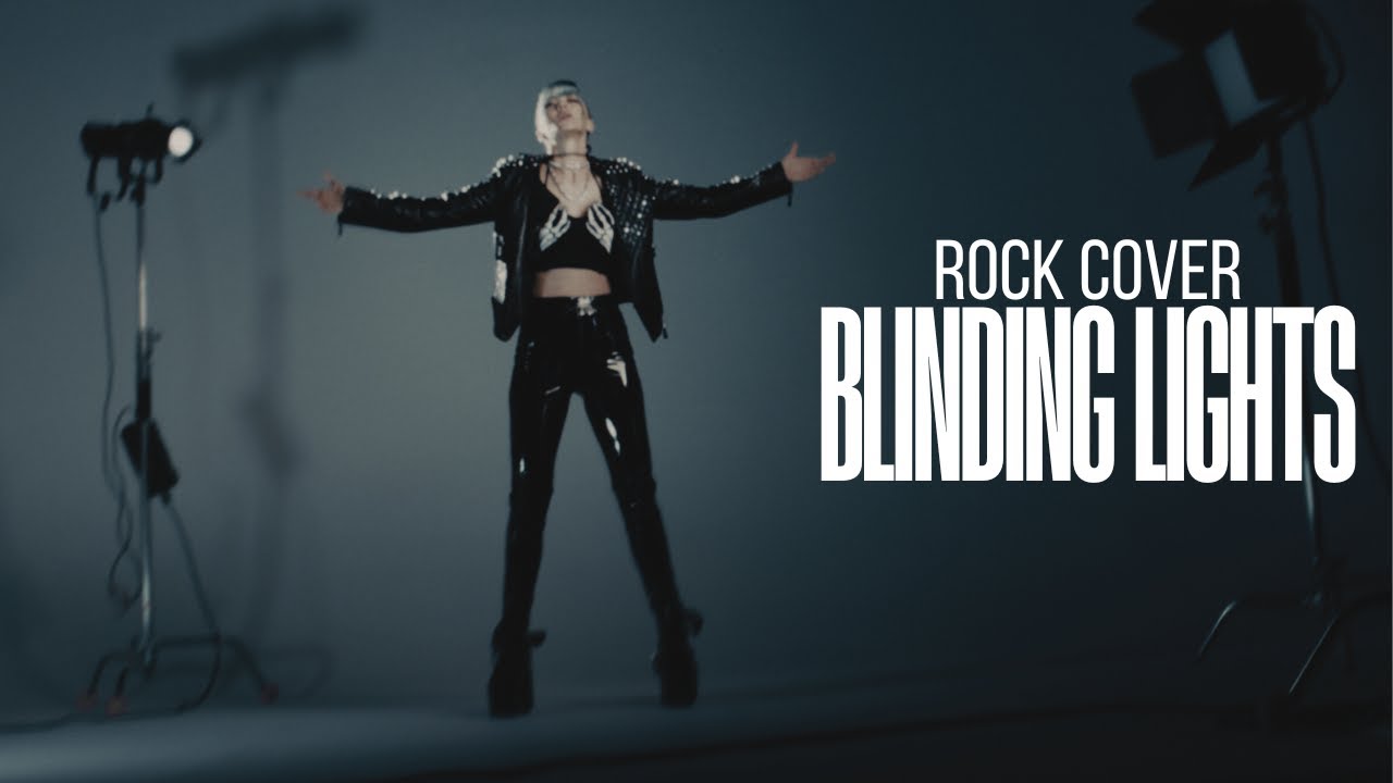 Blinding Lights - The Weeknd Rock Cover by Rain Paris