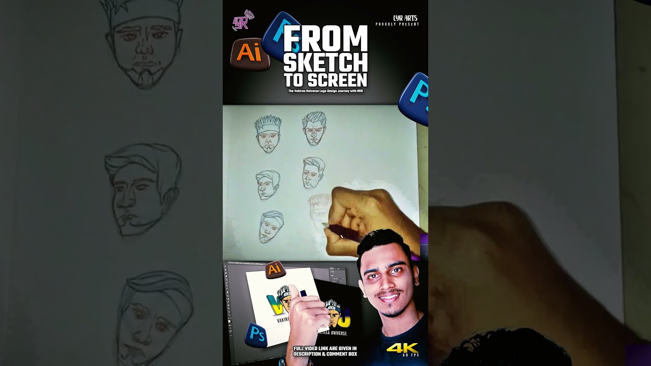 From Sketch to Screen - The Vakiraa Universe Logo Design Journey with RKR | EP.1 | 