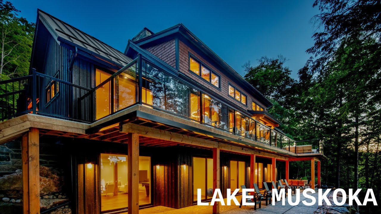 Lake Muskoka Modern Custom Cottage
