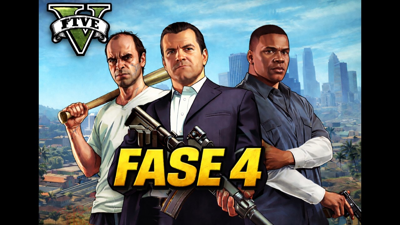 GTA 5 – MODO HISTÓRIA | FASE 4 | Gameplay PT-BR | ProfissaGames