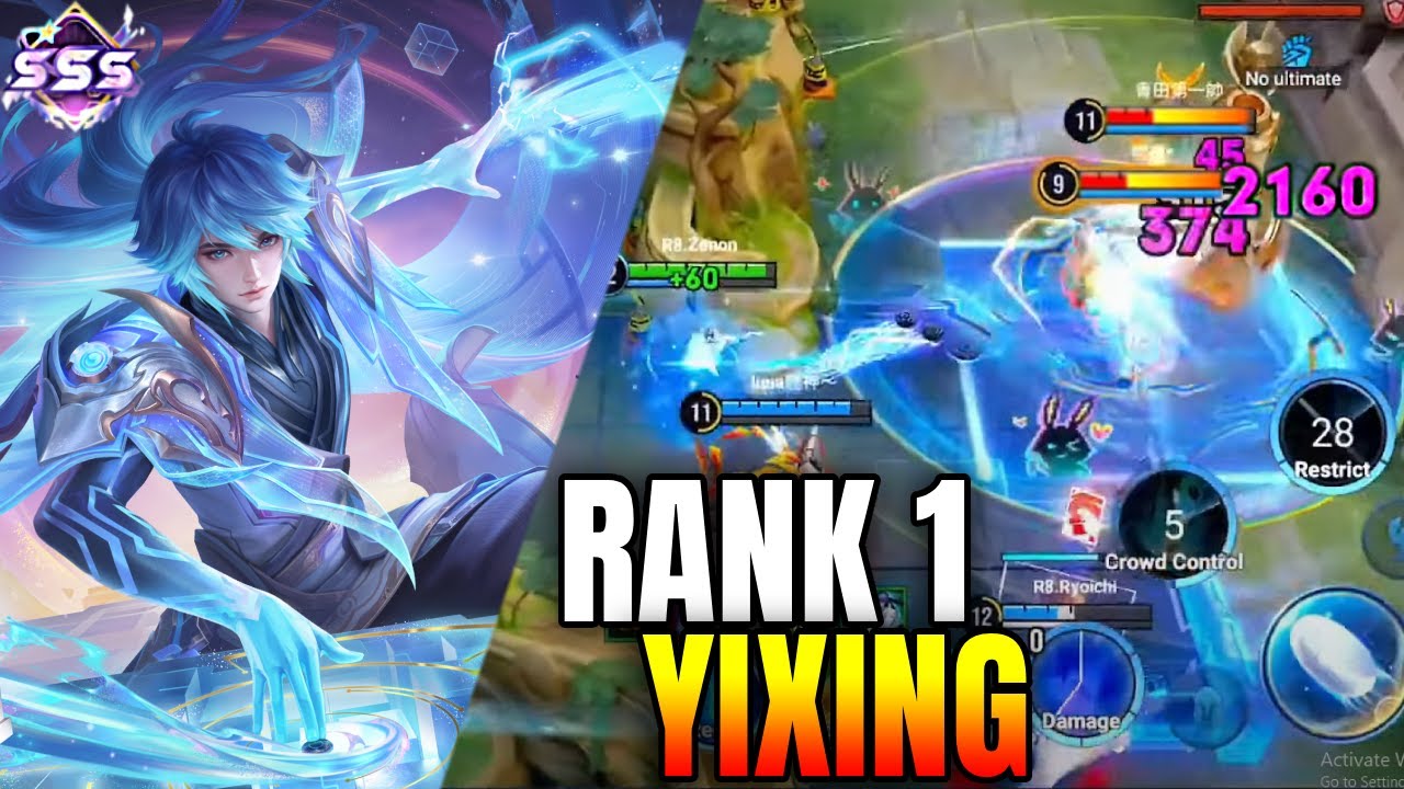Top 1 Yixing Plays! UNSTOPPABLE in High Rank