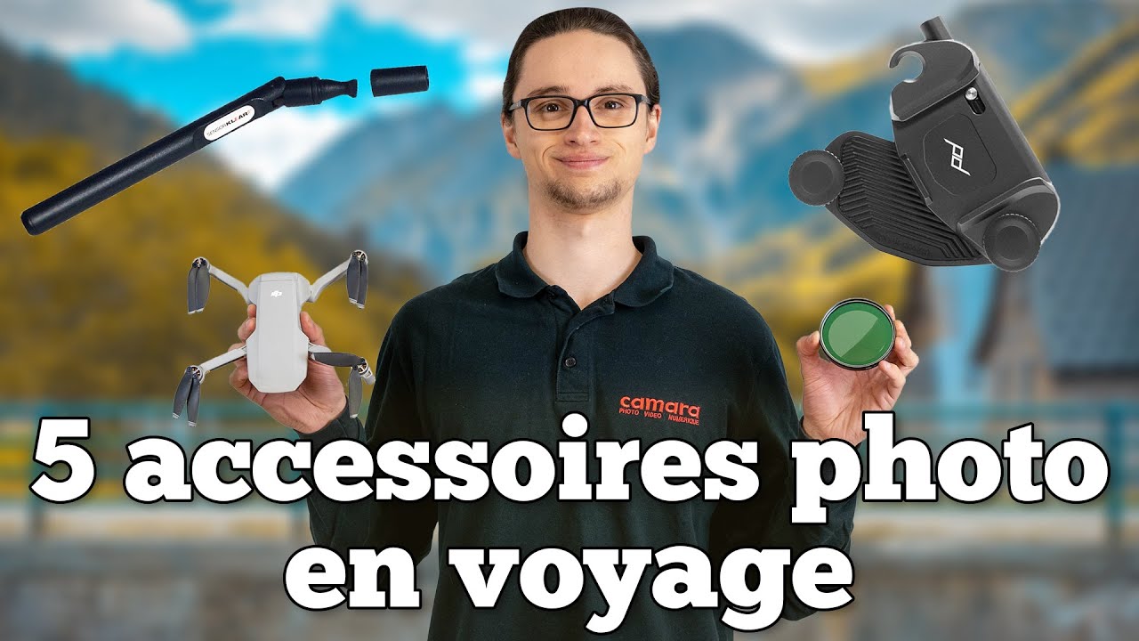 5 Accessoires Photo / Vid&eacute;o indispensables en Voyage