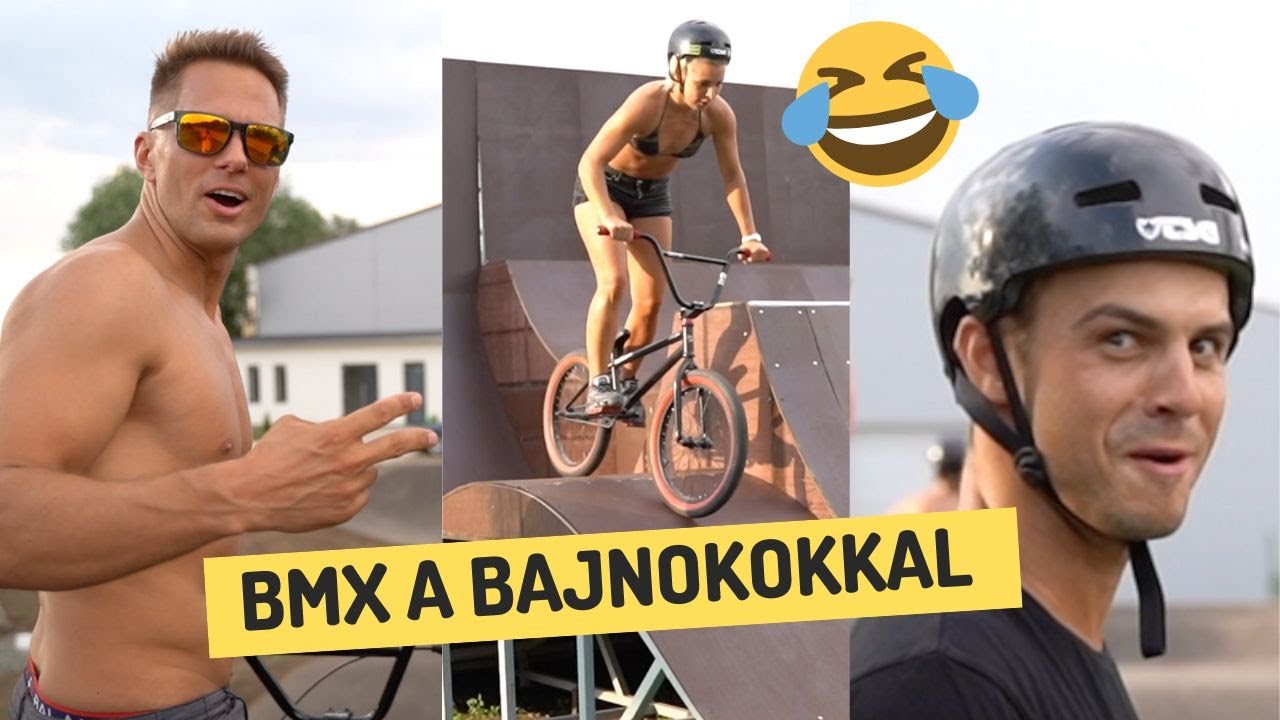 Bajnok csapat BMX-ezni tanul !