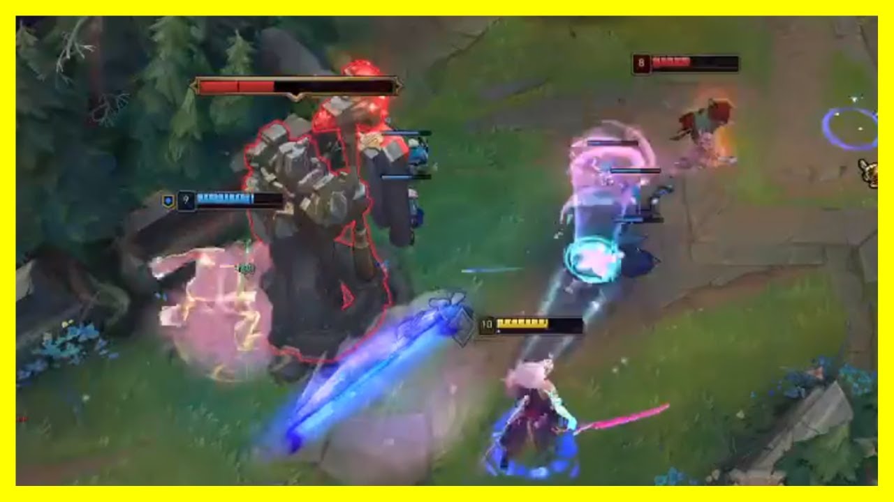 Zac Yasuo ganking Mid lane