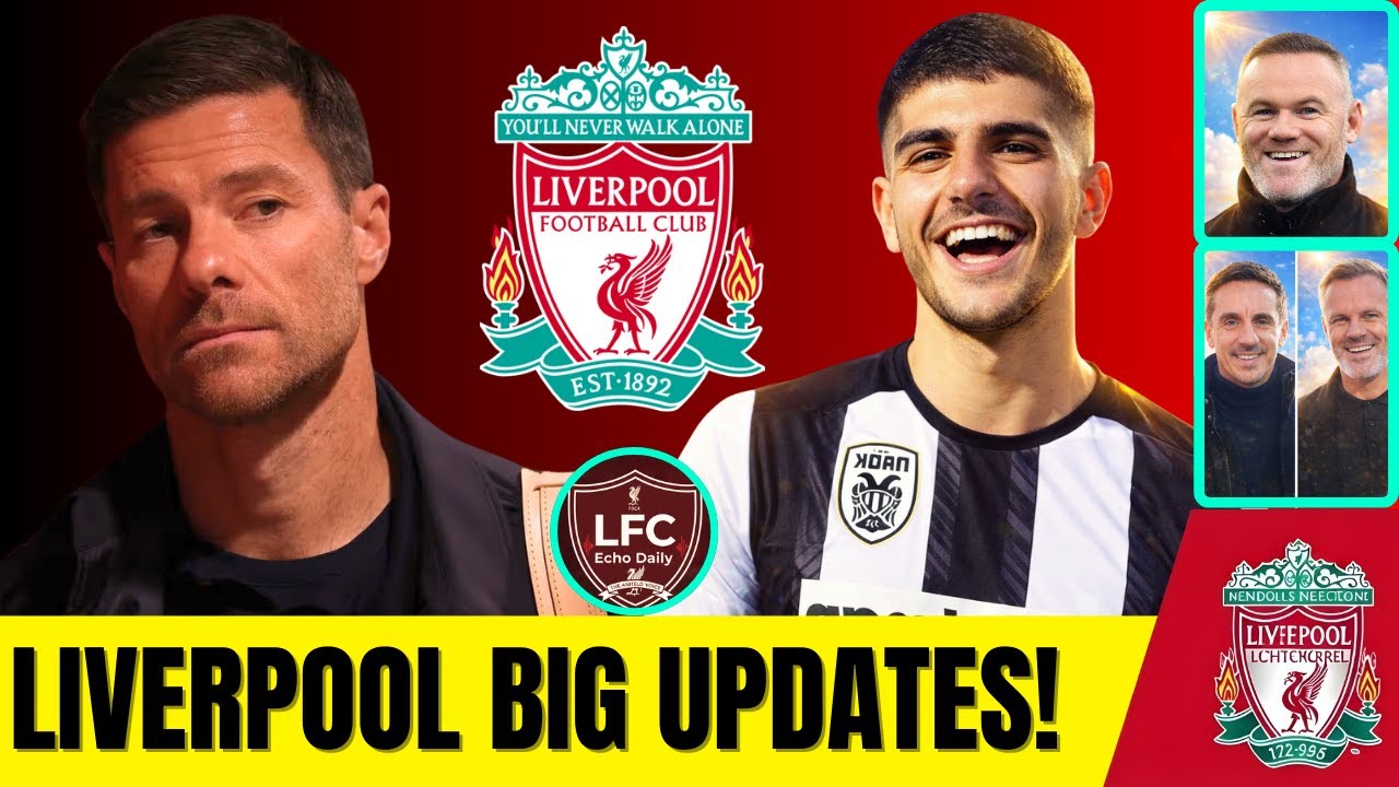 LIVERPOOL IN CHAOS! SLOT UNDER FIRE, VAR FURY, ROONEY DEMANDS CHANGE & CARRAGHER VS NEVILLE🔴🎥