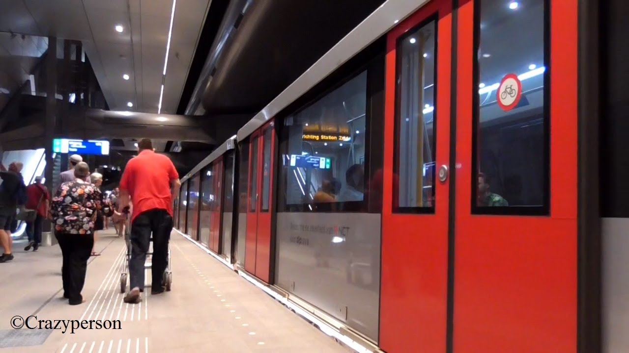 Metro Noord Zuidlijn De Pijp Amsterdam GVB R-NET Metro 52 