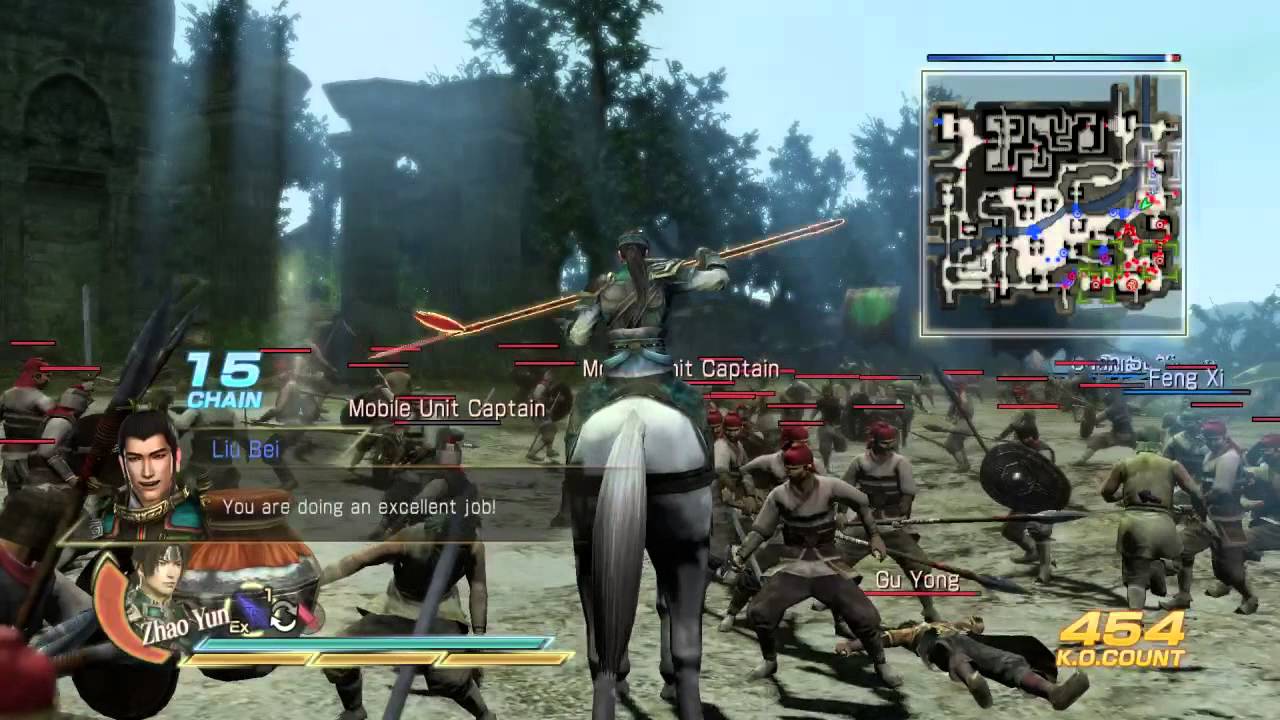 Dynasty Warriors 8: Xtreme Legends (PC) walkthrough - Shu - Battle of Yiling