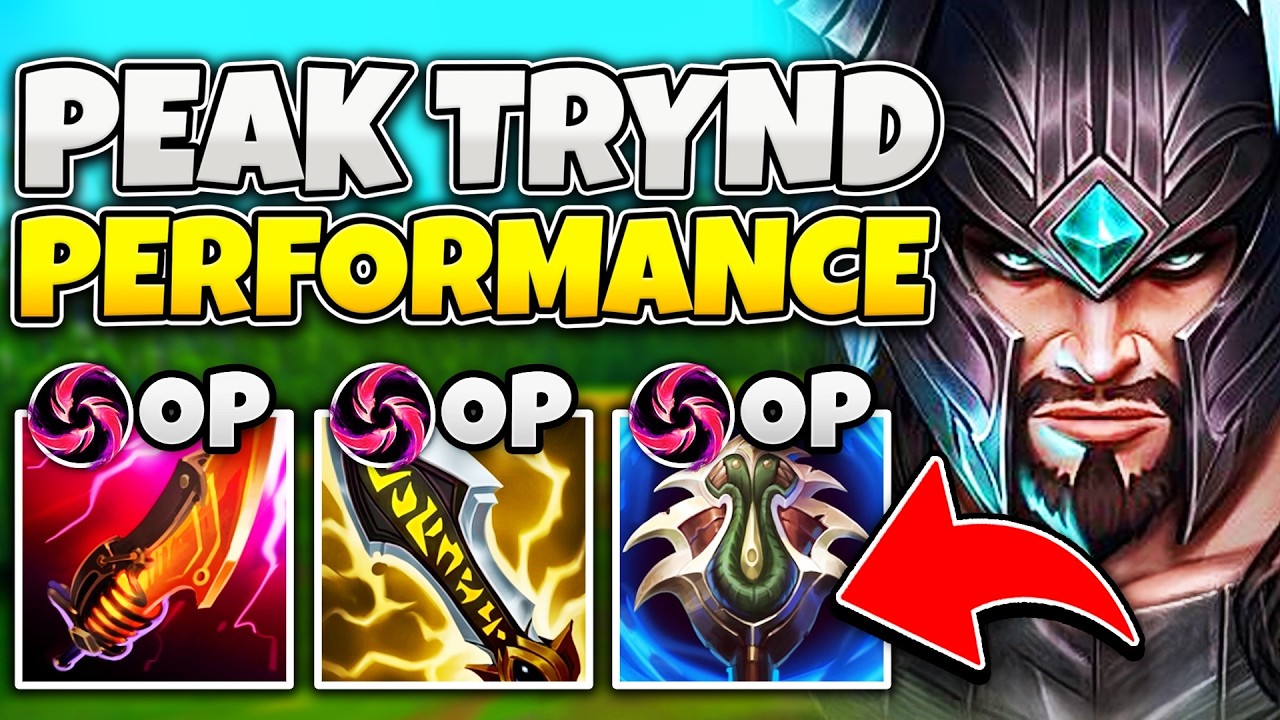 This is what PEAK Tryndamere performance looks like... (RANK 1 TRYND)