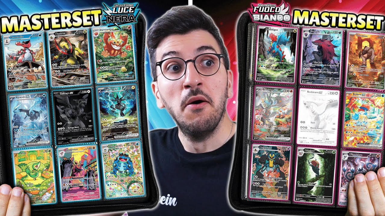 COMINCIO i MASTERSET di LUCE NERA e FUOCO BIANCO versione POKEDEX di UNIMA