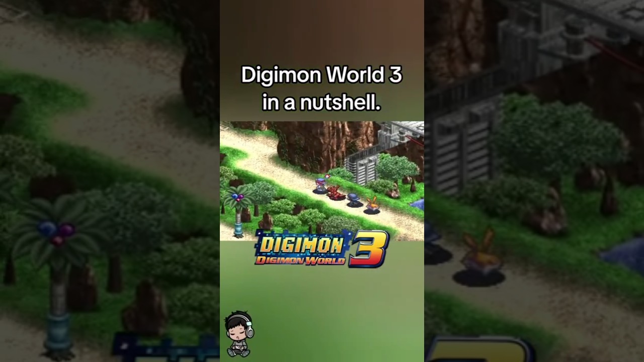 Digimon World 3 в двух словах. #ностальгияplaystation #ретро #digimon #ретроигры #ps1 #воспоминания