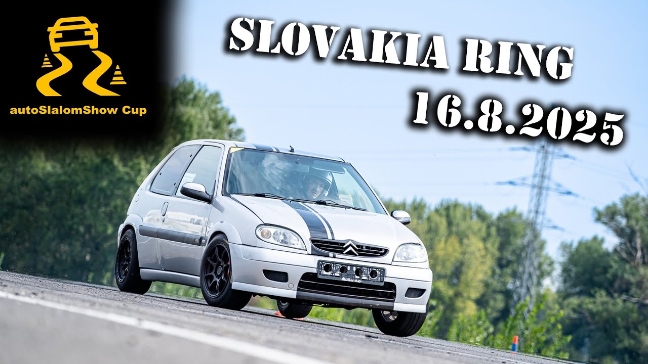SlalomShow CUP - Slovakia Ring 16.8.2025 / Z. Gergel - Citroen Saxo VTS