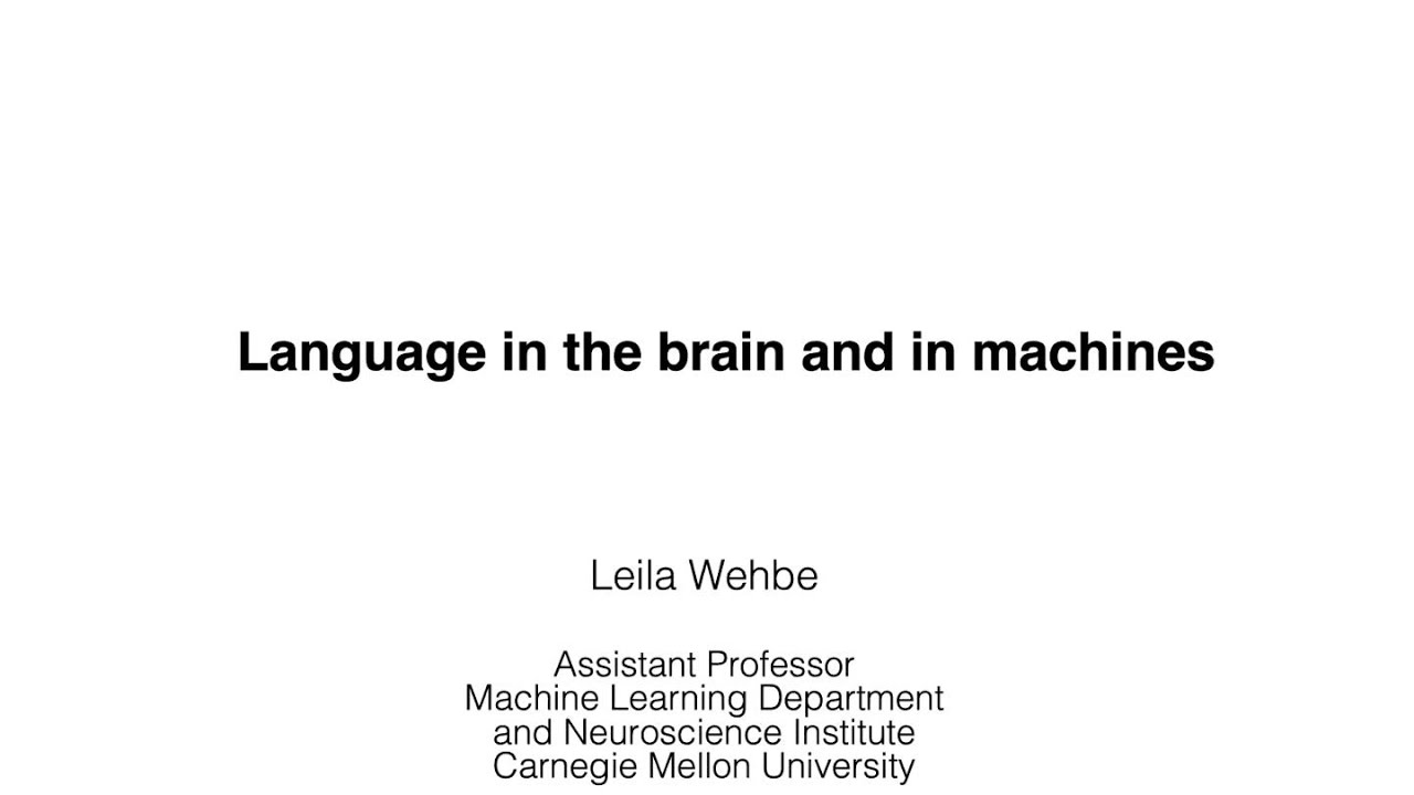 Language in the brain and machines