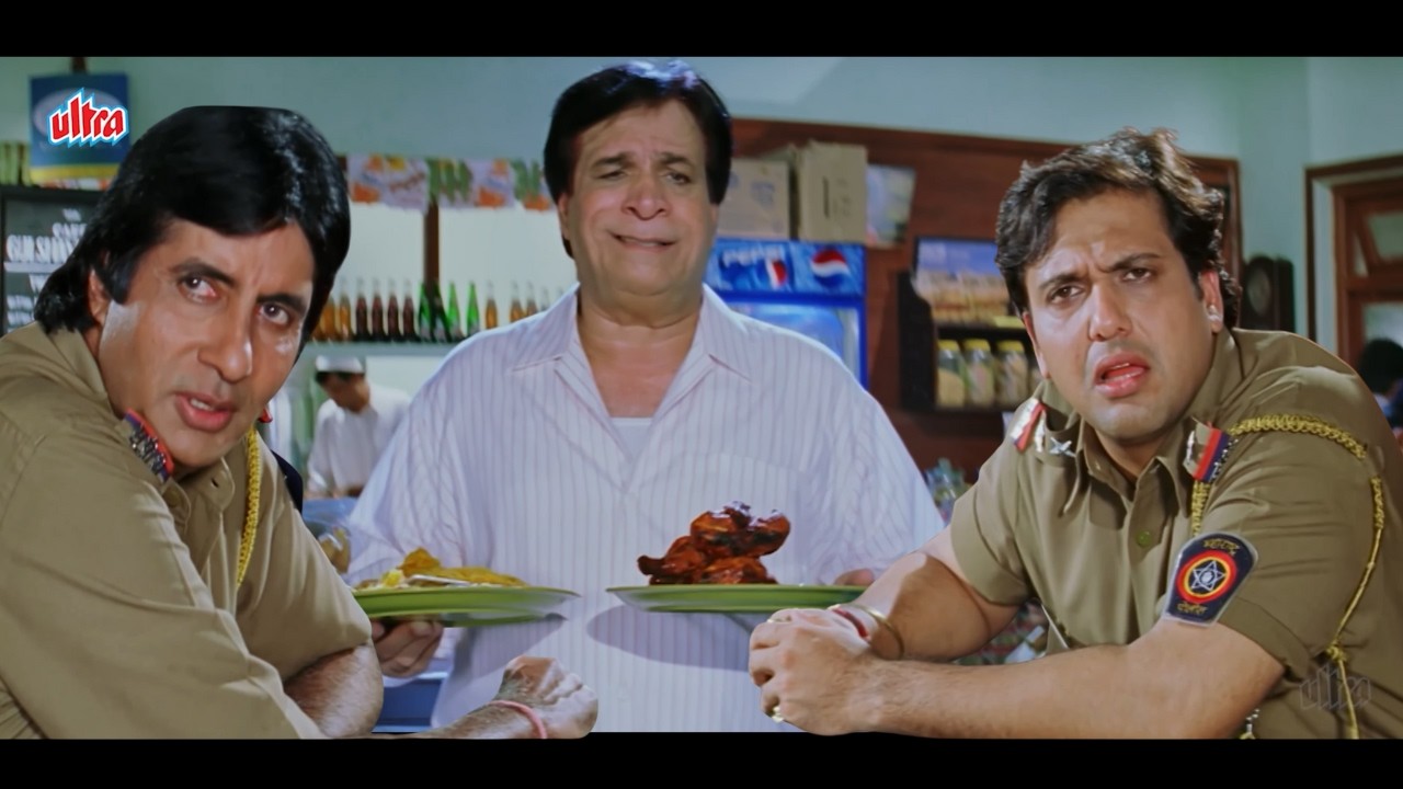 क्या 1080rs का बिल? 540rs की एक चाय? हॉटेल चलाते हो या सोने की दुकान?😂 Kader Khan Comedy Scenes