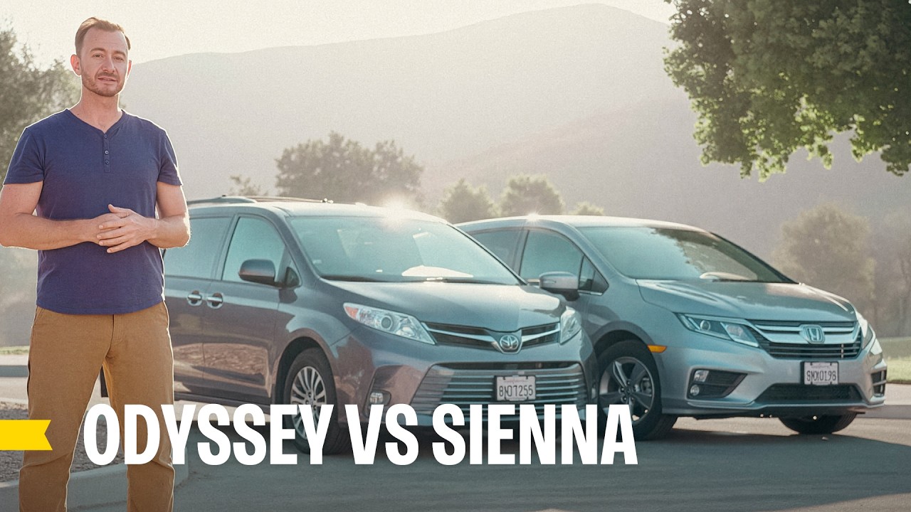 Honda Odyssey vs. Toyota Sienna | Used Minivan Comparison | Price, MPG, Comfort & More
