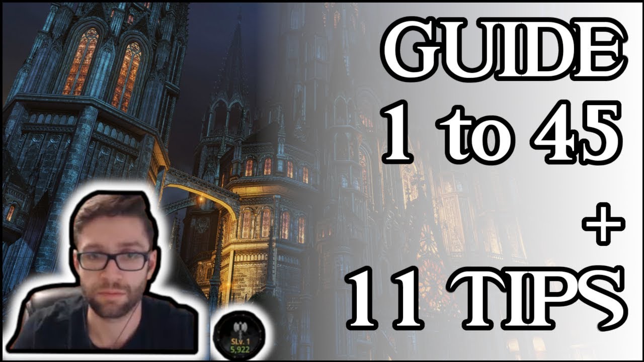 Bless Online Leveling Guide 1 to 45