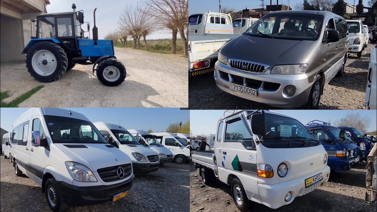 Мошинбозори Хуҷанд 🇹🇯 Hyundai Porter Mercedes Sprinter Hyundai starex Kia Bongo Mercedes Actros