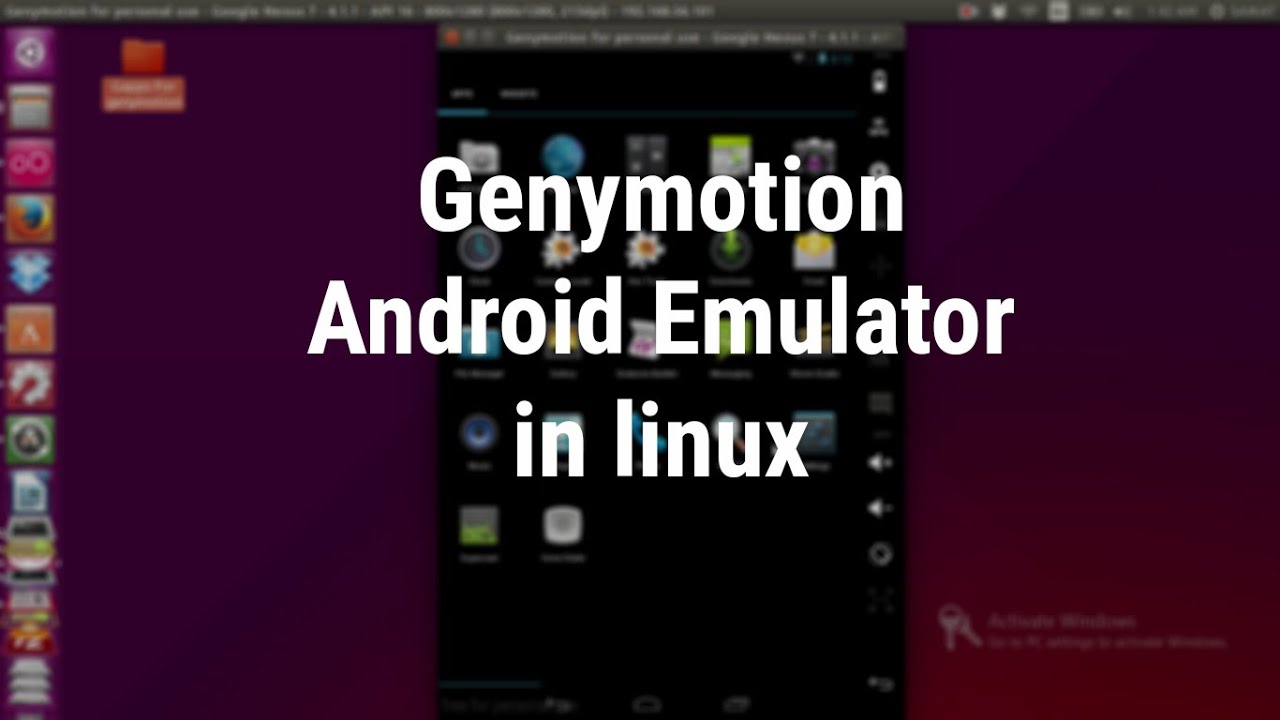 Install Genymotion Android Emulator in Linux and Run Android Apps in Any linux Easily