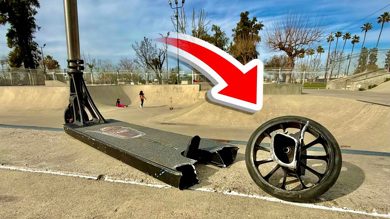 Breaking My Most Expensive Scooter!