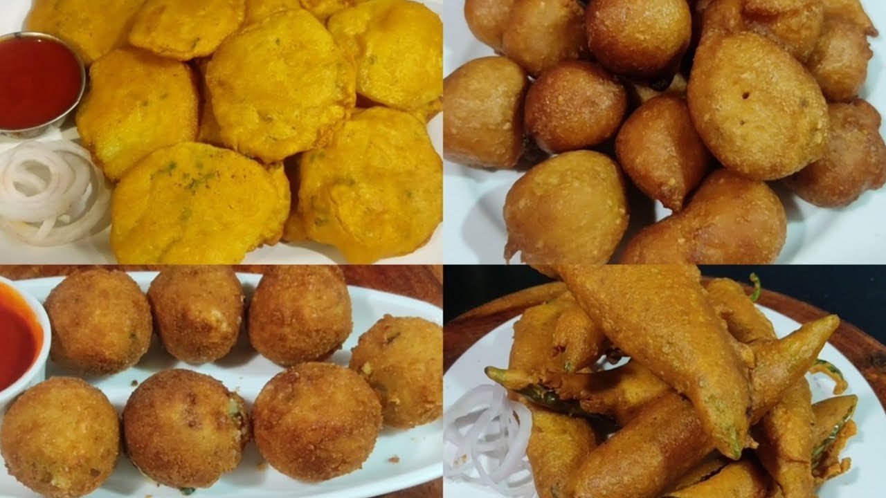 Ramzan Special Mirchiya Aalo ke Bhajiye Cheese Balls And Mithe Gullgule Recipe