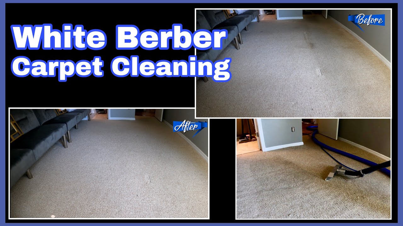 One Room White Berber Carpet Cleaning | Deep Scrub in Lake Mary, FL