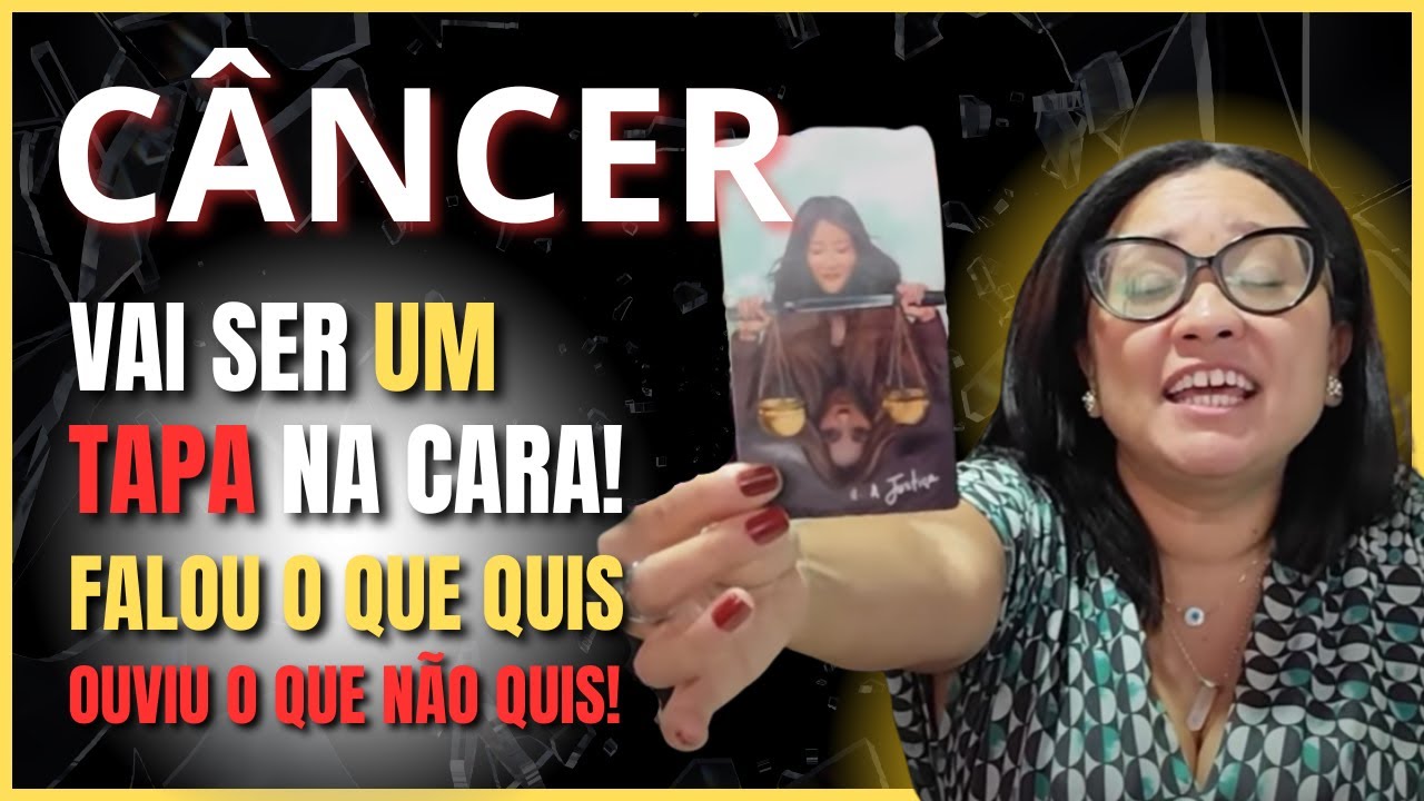 CÂNCER ALGUÉM VAI TE ACUSAR PELAS COSTAS E VC FICA FRENTE A FRENTE COM O INIMIGO! A CASA VAI CAIR