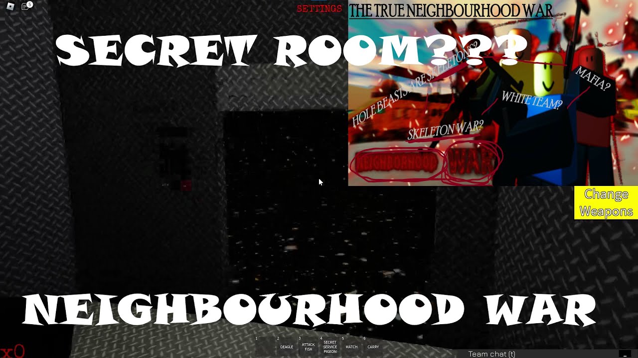 ALL NEIGHBOURHOOD WAR SECRETS