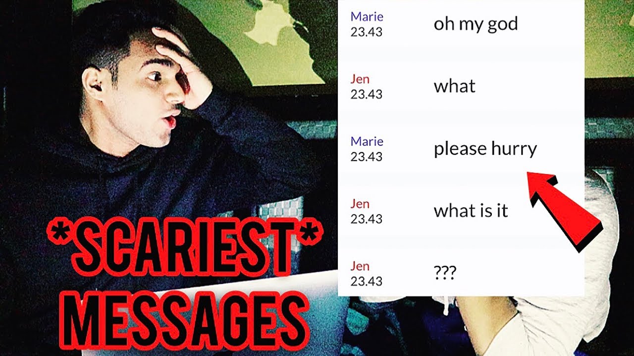 SCARIEST TEXT MESSAGES EVER!!! (Joralemon)
