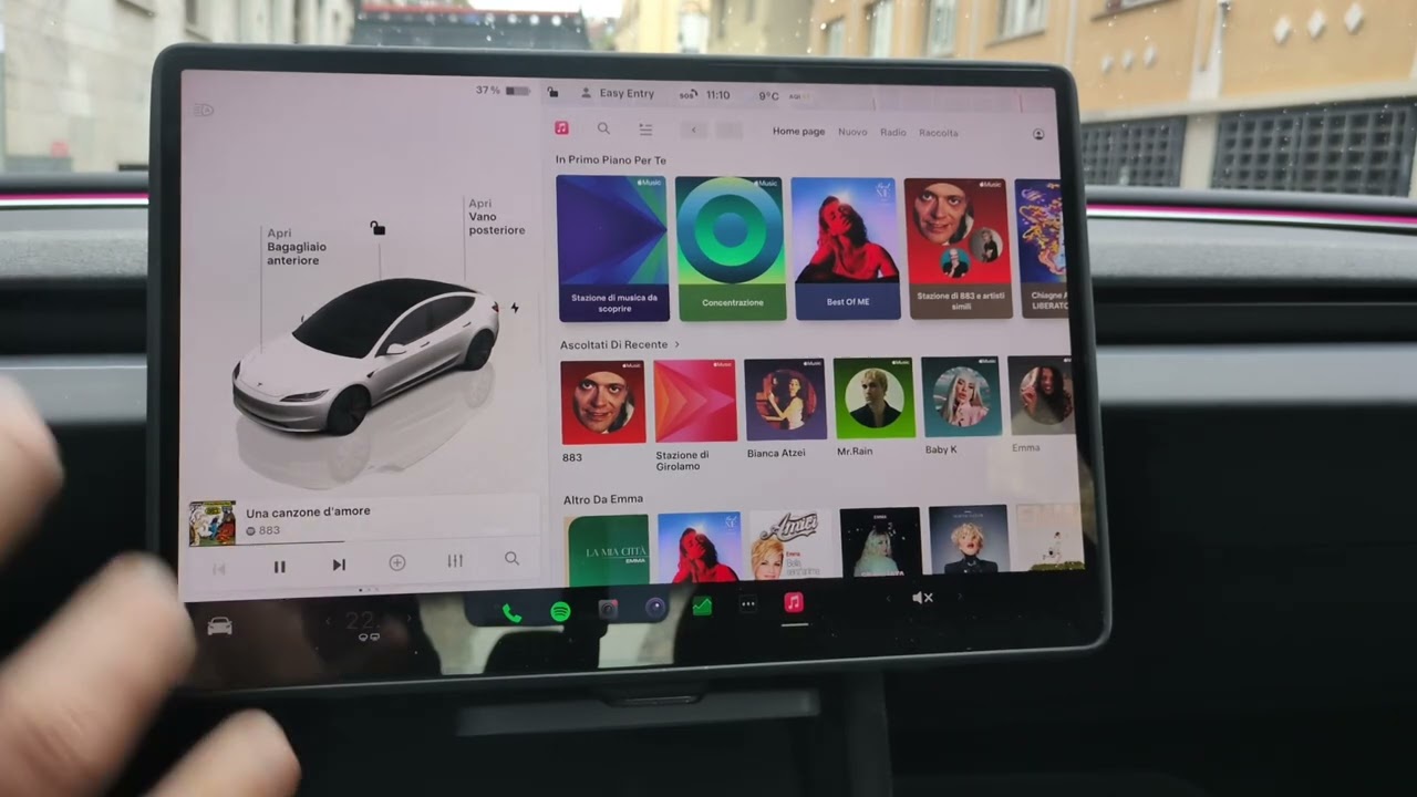 Tesla Life: интеграция Apple Music в Tesla