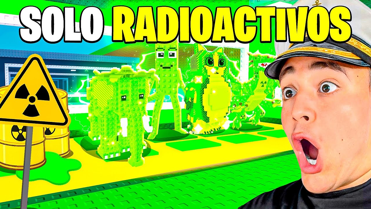 ☢️$0 a $100 TRILLONES SOLO con BRAINROTS RADIOACTIVOS!☢️