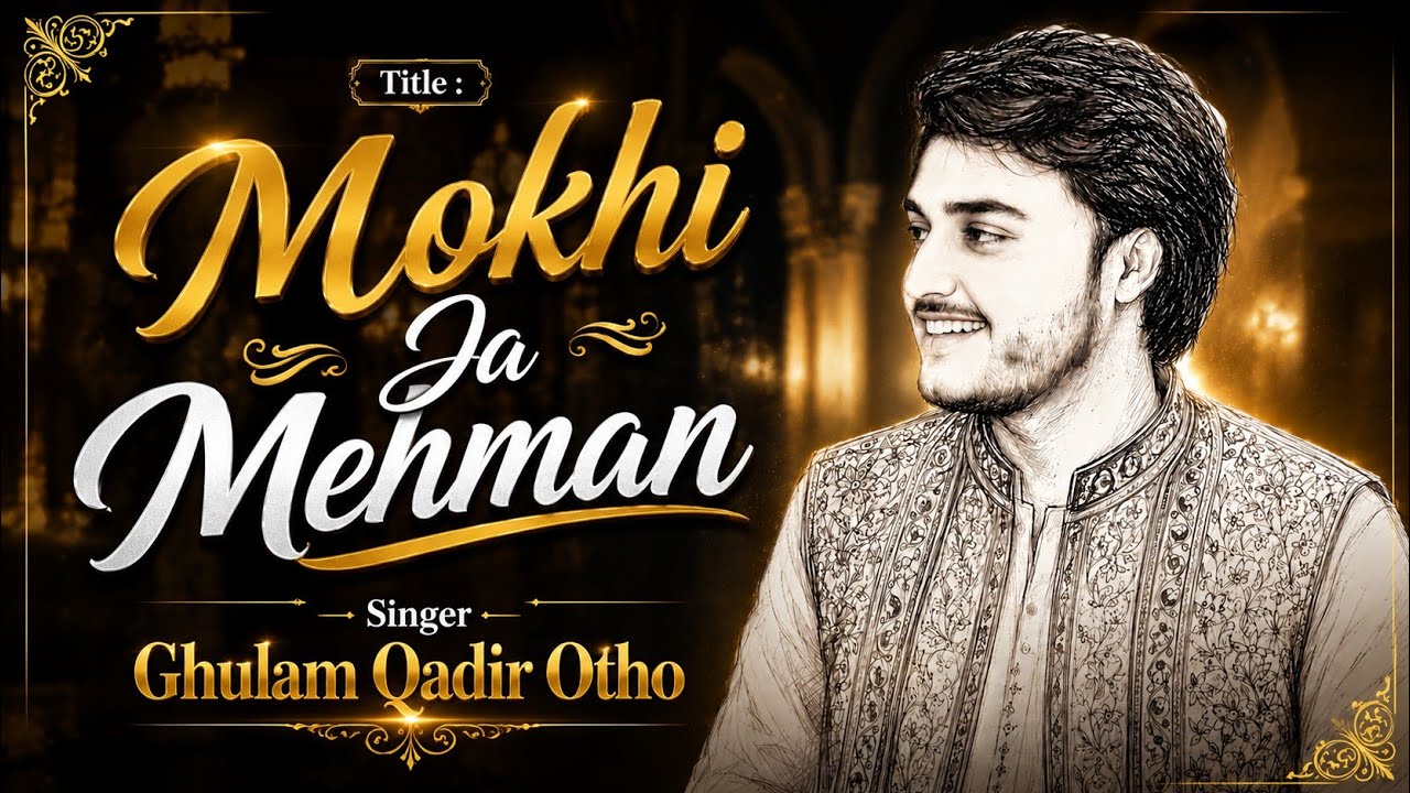 New Sindhi Ghazal 2025 Asan Raat Mokhi Ja Mehman- موکيءَ جا مهمان By Gh Qadir Otho