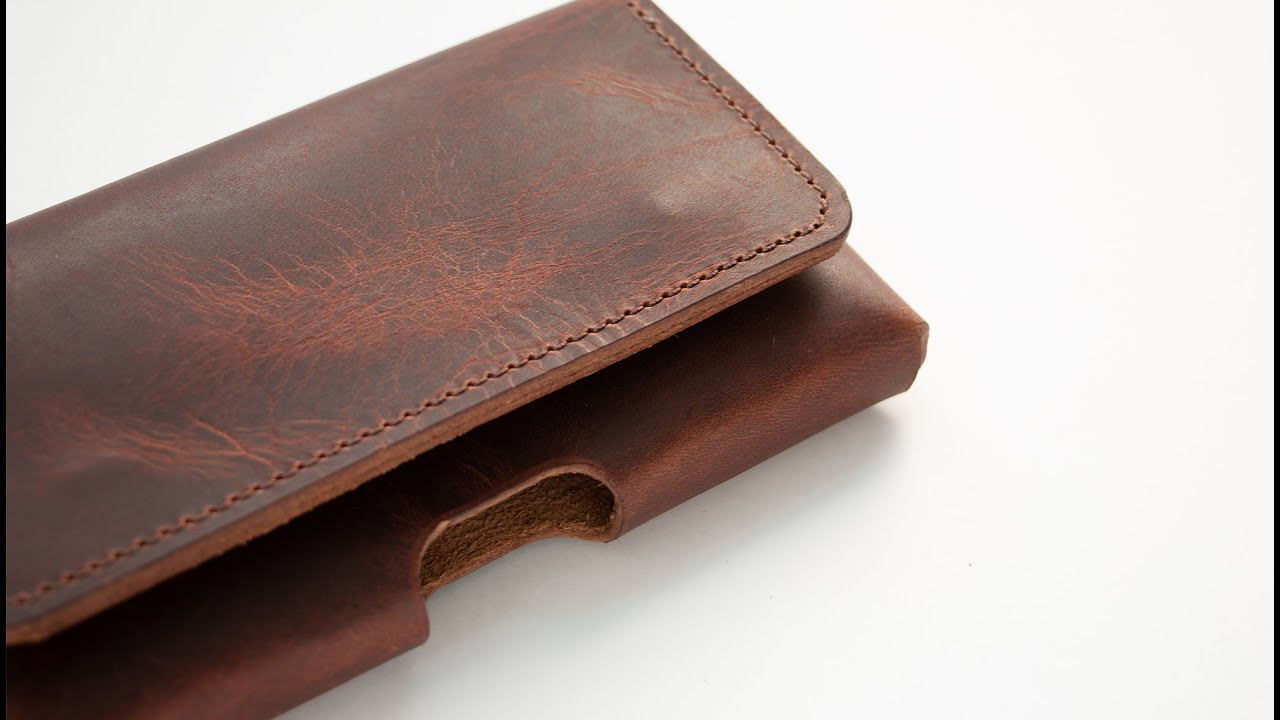 DIY Leather iPhone Belt Case