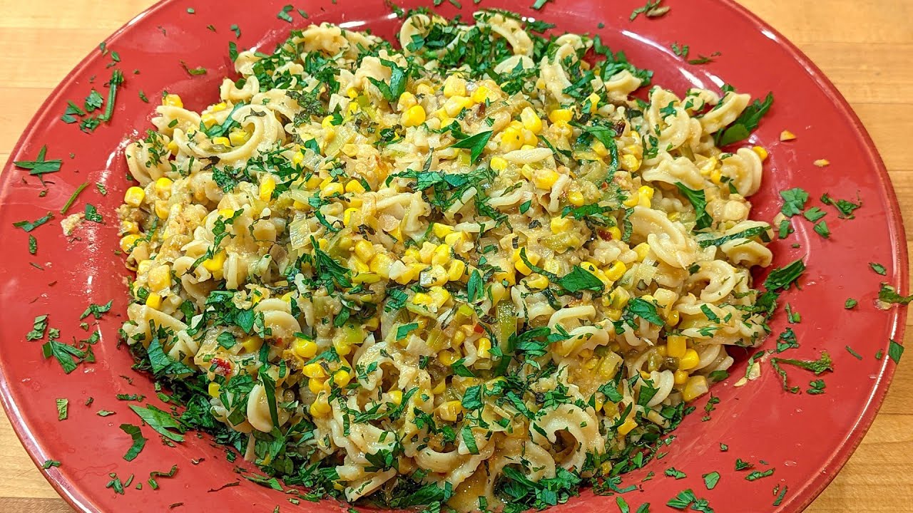 How to Make Creamy Corn and Leek Pasta | Rachael Ray