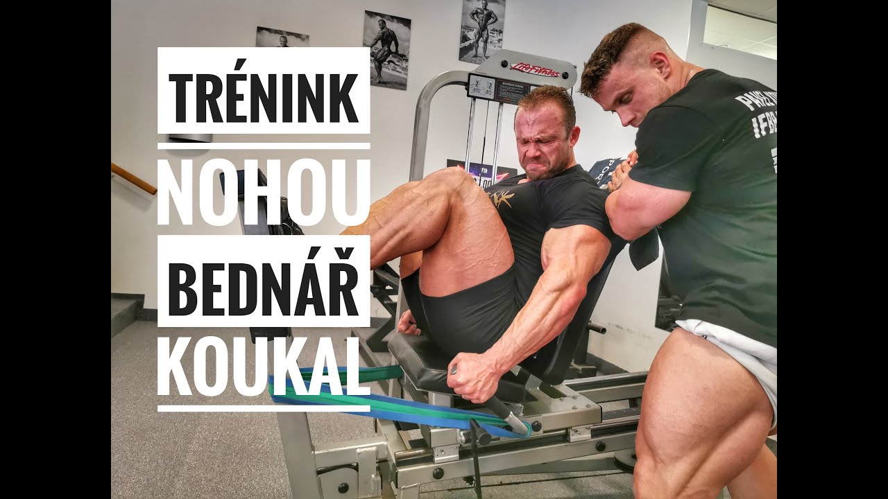 Slavoj Bednář a Pavel Koukal - Trénink nohou