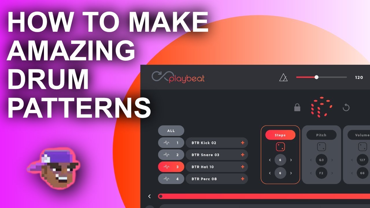 How To Make Amazing Drum Patterns in Seconds! Audiomodern Playbeat