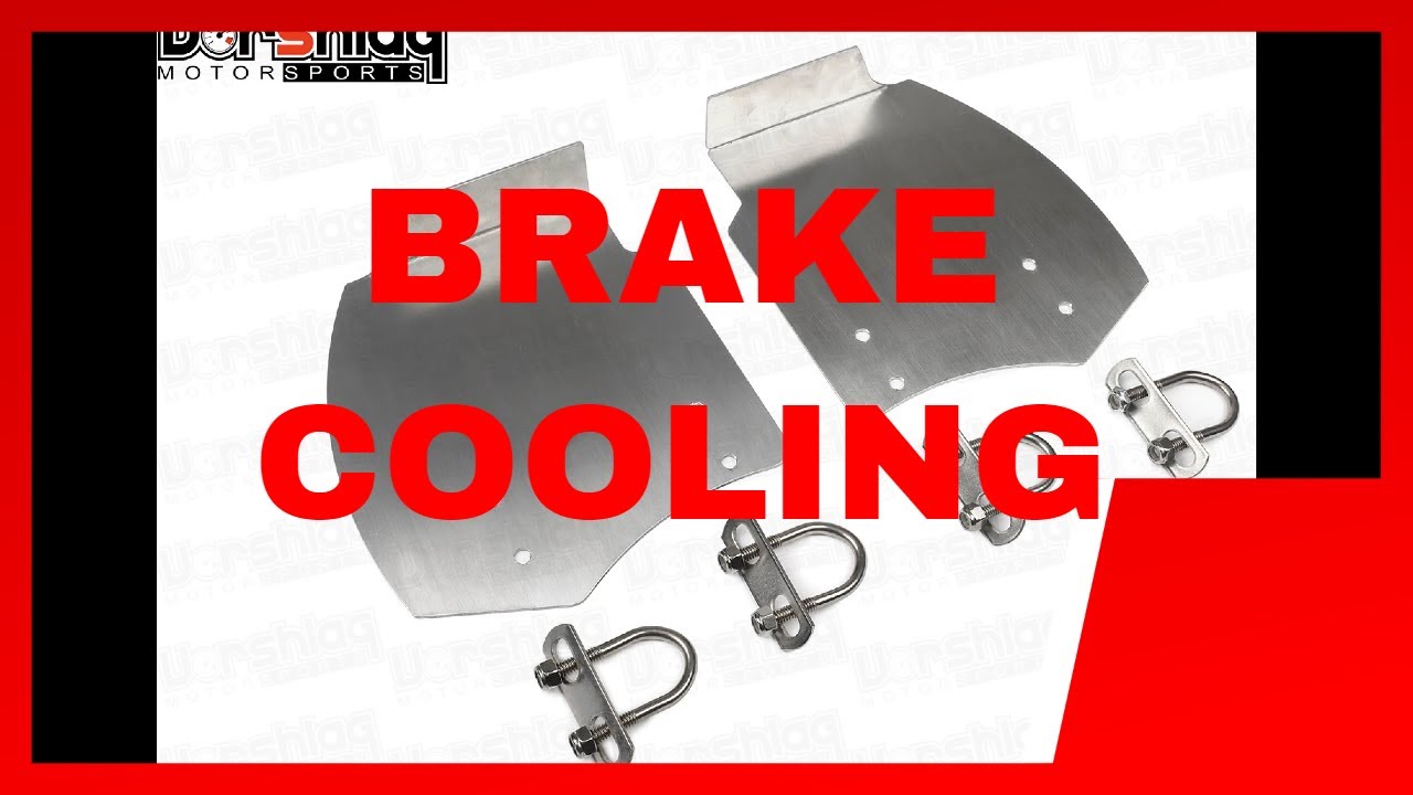 2020 Ford Shelby GT350R  install of Vorshlag S550 Brake Cooling Deflector Kit.