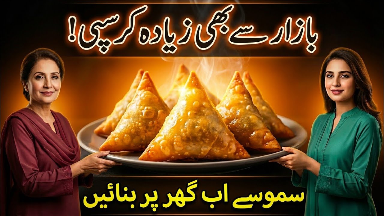 How To Make Samosa Recipe | Crispy Samosa Iftar Party | Aloo Wala Samosa Banane Ka Tarika  